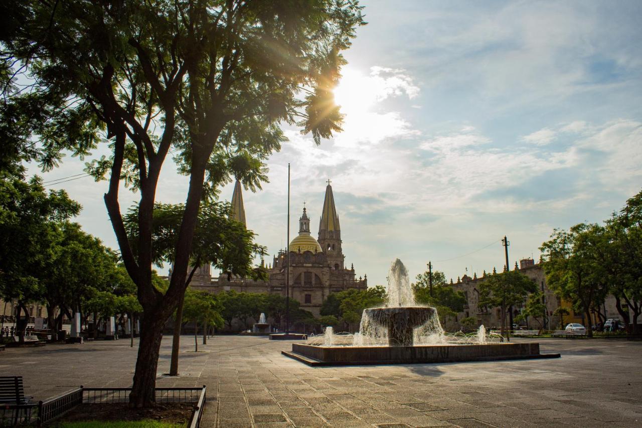 Hotel Real De Castilla Colonial Guadalajara Exteriör bild